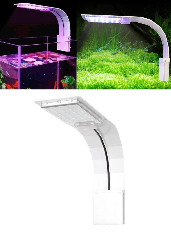 VAYINATO PetzLifeworld Coco Ultra Slim Thin WRGB White Clip On Light 12 W Suitable for 30-40 cm Tank (M-20) - Image 1